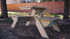 Space Saver Picnic Table 2 small
