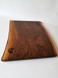 Large Wood Server- Serving Board- Charcuterie Board- Food Server- Black Walnut- Food Safe- Tapas 1 small