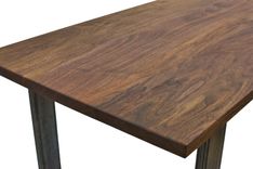 Walnut Office Desk, Computer Desk, Desk With Metal Legs, Gaming Desk, Handmade Office Desk 4 small
