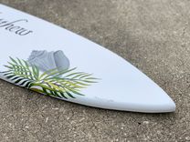 Tropical Wedding Decor. Beach Wedding Sign Surfboard. Gift For Couple Christmas 6 small