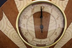 Art Deco Clock, Handcrafted In The U.S.  Mc-45  Free Shipping And Engraving 2 small