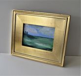 Original Framed Acrylic Landscape Painting, 11 1/4" X 10 1/2 3 small