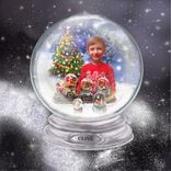 Snow Globe Artwork Custom Portrait Painting Of Your Family, Home Or Pet 4 small