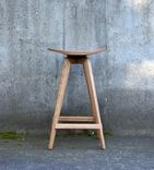 Hand-Cupped Swivel Bar Stool 8 small