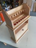 Pipes And Tobacco Storage Cabinet-Maple 2 small