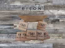 Personalized Cutting Boards. Monogram Cutting Board. Round Cutting Board. 2 small