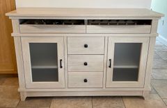 Dining Room Buffet, Sideboard, With Wine Storage Drawer. 1 small