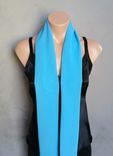 Turquoise Chiffon Scarf 2 small