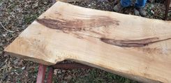 Live Edge White Oak Slab Highly Figured O105 3 small