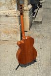 Pinol Guitars And Ukuleles Om-000 Body Style Solid Honduran Mahogany (Free  Shipping) 3 small