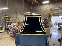 The "Susannah" Custom Range Hood, Blower Sold Separately // (Min. Shipping $450+) 2 small