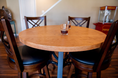 Tall Dining Table, Pub Height Table, High Top Dining Table, Pub Style Table, Counter High Table 1 small
