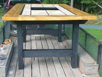 Outdoor Table With Fire Pit 4 small