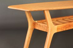 Spicoli Danish Surfboard Coffee Table In Cherry 3 small