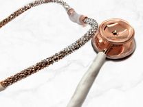 Ombre Crystallized Mdf Md One Stethoscope Medical Nursing Doctor Bling European Crystals Bedazzled 2 small