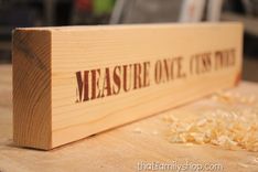 Measure Once, Cuss Twice Funny Carpenter Handyman Sign Gifts For Him 2 small
