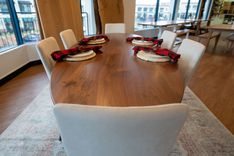 Oval Dining Table With Quinn Base 6 small