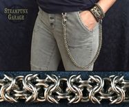 Wallet Chain - Steel Turkish Round - Stainless 1 small