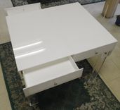Acrylic Desk - Multi Drawer Design - Hand Crafted, Made To Order Custom Size And Style Available 4 small