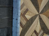 Reclaimed Barnwood Artwork. 3 small