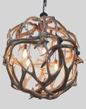 Elk Antler Globe Chandelier 2 small
