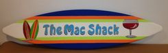 5ft Surf Surfboard Party Sign In Book Board Wedding Bar Bat Mitzvah Monogram Name Sign 4 small