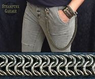 Thick Wallet Chain - Roundmaille - Stainless Steel 1 small