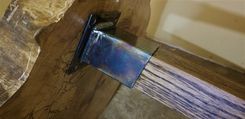 Live Edge Epoxy End Table Sycamore Large 3 small