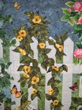 White Picket Fence Wall Quilt 3 small