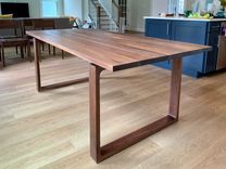 Minimalist Modern Dining Table In Maple 3 small