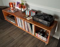 Solid Cherry Media Console - Sweet Caroline 6 small