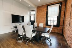 Solid Wood Conference Table 3 small