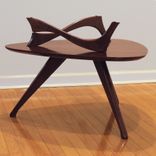 Custom Reproduction, Mid-Century Modern End Table 2 small