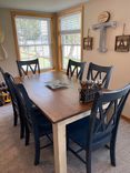 Farmhouse Dining Table And Bench 6 small