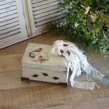 Vintage Song Bird Decorative Box French Country Decor 4 small