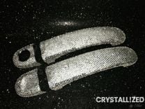 Crystallized Car Door Handles Made With Genuine European Crystals - Set Of 2 Or 4 Bedazzled 2 small