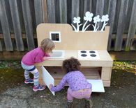 Kids Indoor/Outdoor Play Kitchen 2 small