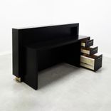 Custom Modern Reception Desk - Vegas Desk With Light Box 5 small