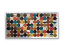 Geometric Wall Art, Abstract Circles Mid-Century Modern 3 small