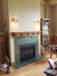 Fireplace Mantel Victorian Craftsman Classic Traditional Design 6 small