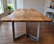 Live Edge Maple Dining Table 3 small