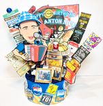 60th, 75th Birthday Look Alike Cake Topper 4 small