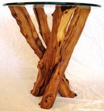 Grapevine Side Table - Fiano - Made From Retired California Grapevines 5 small