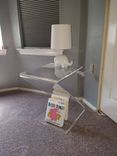 Acrylic Side / End Table "Z" Style - Hand Crafted, Made To Order 3 small