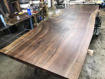 Live Edge Walnut Conference Table 4 small
