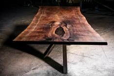 4x12ft Walnut Live Edge Dining Table/Conference Table 2 small
