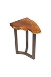 Texas Mesquite Side Tables (Set Of 2) 1 small