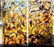 Fused Glass Windows - Dreams Of Philosophy 1 small
