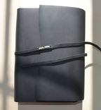 Personalized Study Journal Bible Black Leather Kjv, Nlt, Niv (Or Any Version)  (691) 3 small