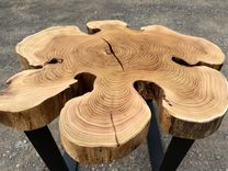 Live Edge Locust Coffee Table 5 small